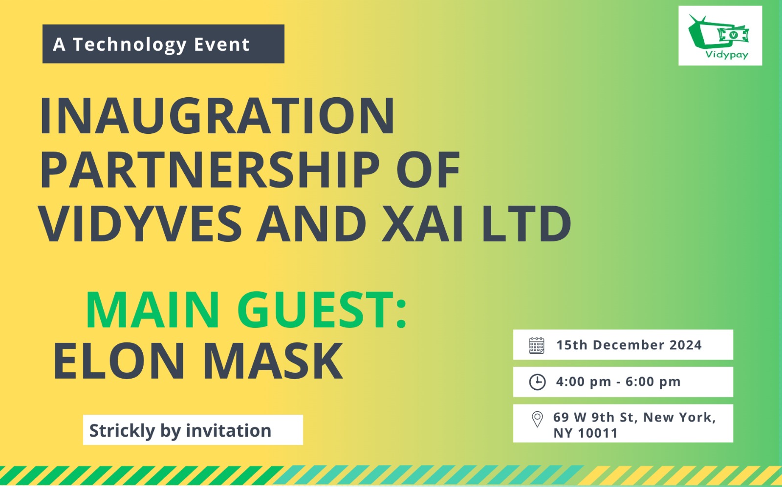 Inauguration Partnership of Vidyvest And XAI LTD